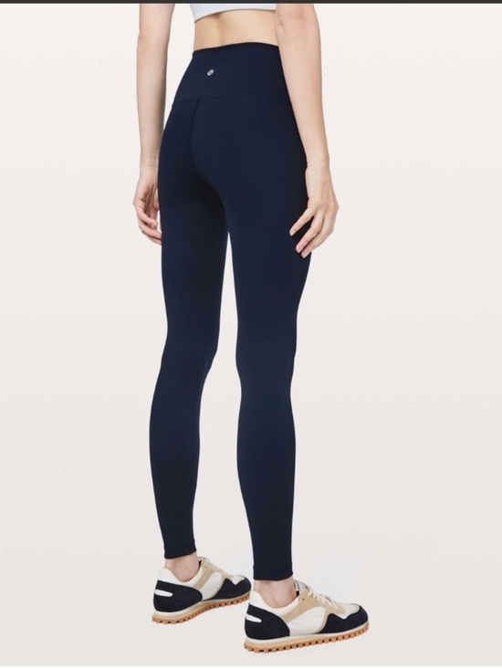lululemon athletica Pants - Lululemon Wunder Under Full On Luxtreme Tights High Rise 28” True Navy Leggings